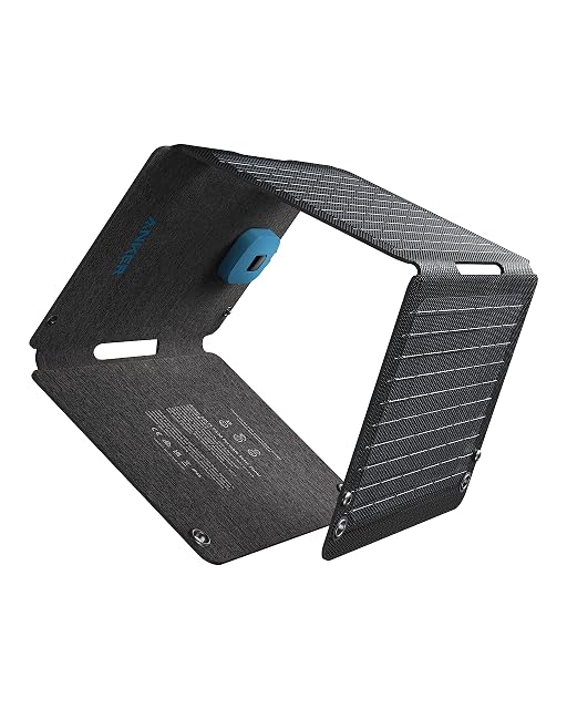 Faltbares Solarpanel Anker SOLIX PS30 mit 30 W und Ausgängen für USB-A und USB-C