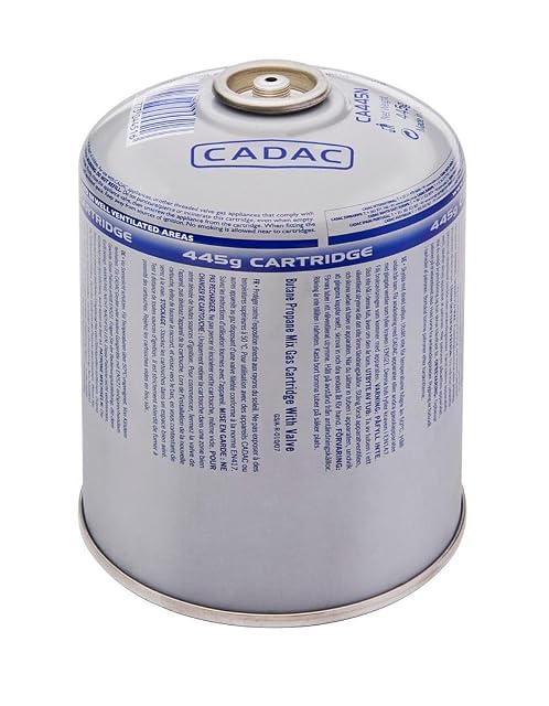 CADAC Gaskartusche mit Schraubventil, 445 g, für Butan-Propan