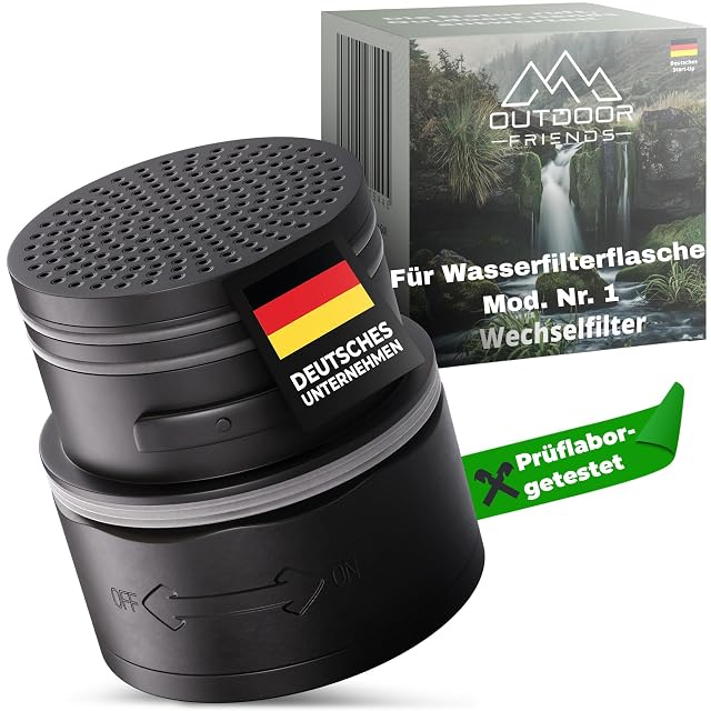 OUTDOOR-FRIENDS EasyPress Ersatzfilterelement für eine Wasserflasche mit Pressvorgang